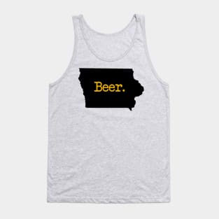 Iowa Beer IA Tank Top